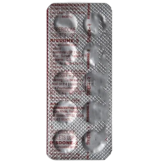 risdone 2mg tablet 10's